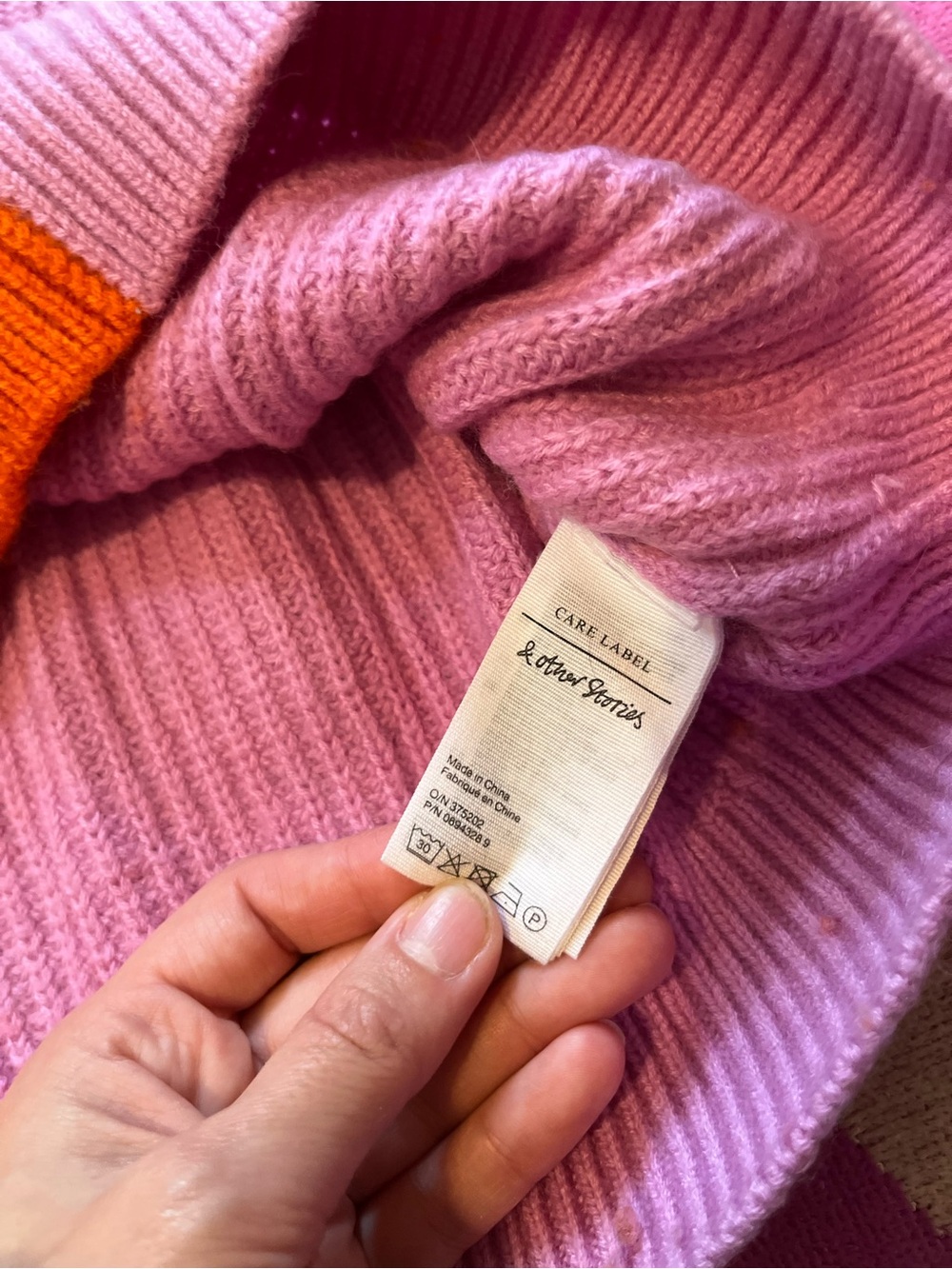 & Other Stories Colorblock Sweater - Picture 5 of 7